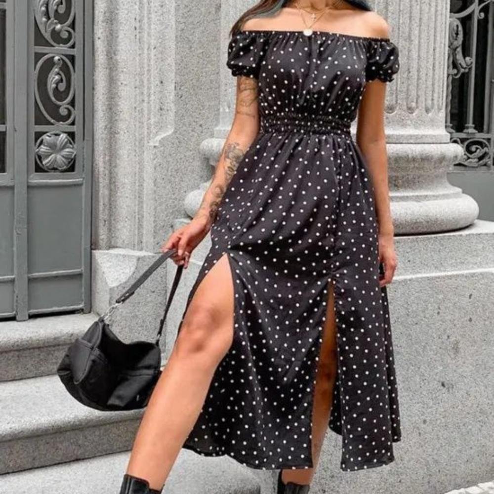 outfits casuales con vestido