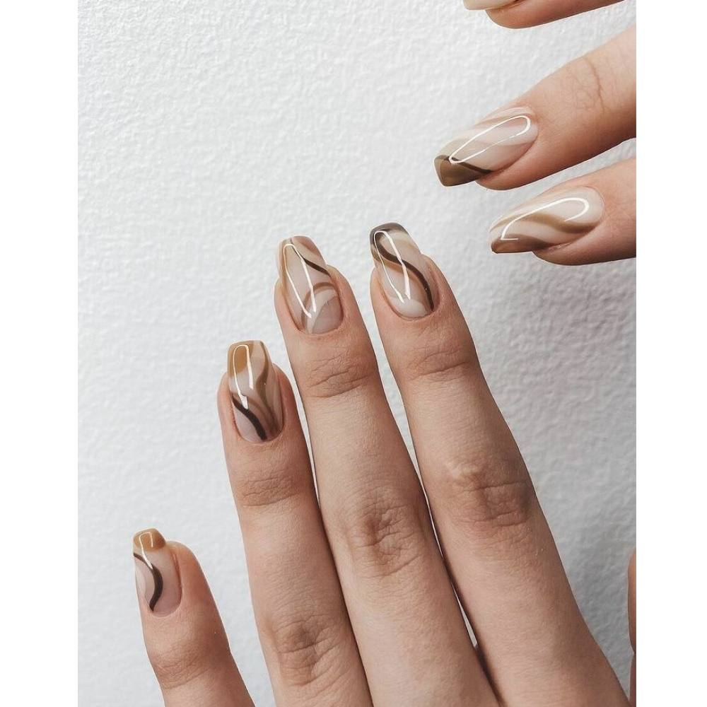 10 ideas para lucir uñas cafés elegantes este otoño