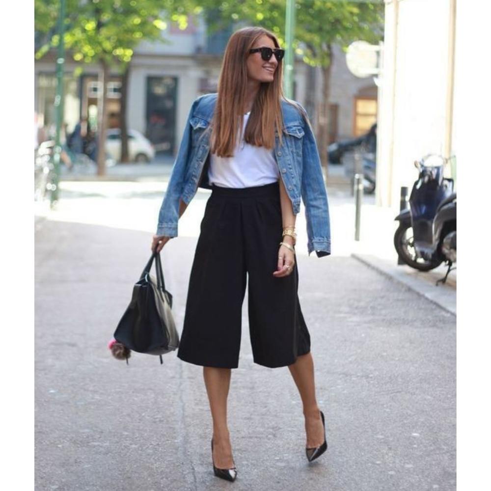 10 formas de lucir culottes de forma elegante  en verano