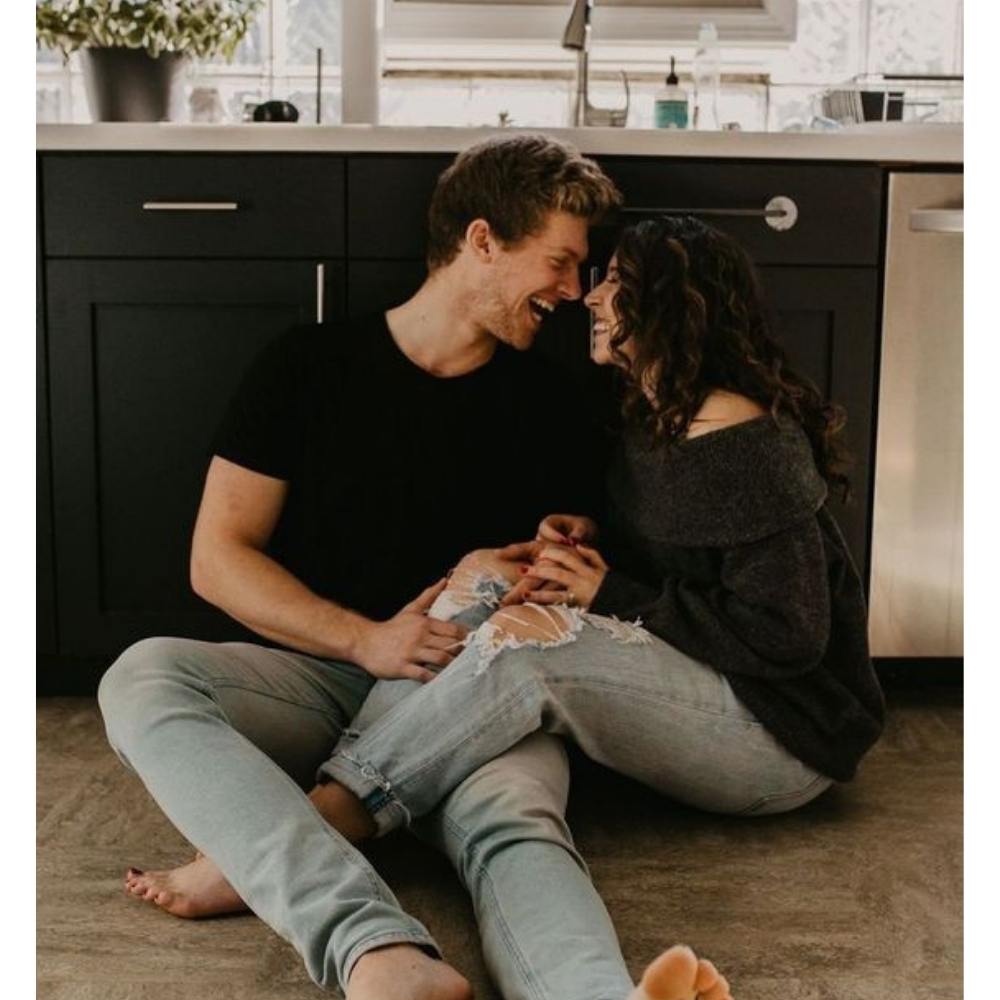 El "corazón del hogar" ideal para fotos románticas 10 ideas para tomarte fotos románticas con tu amorcito