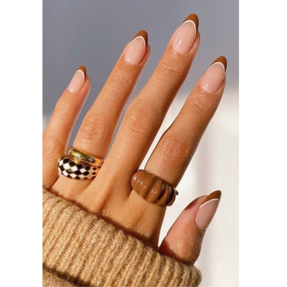 10 ideas para lucir uñas cafés elegantes este otoño