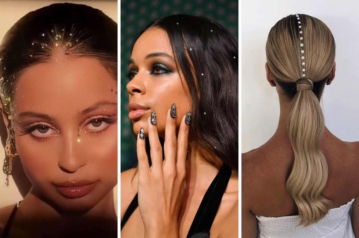 Ideas de peinados con perlas en el cabello para tu graduación