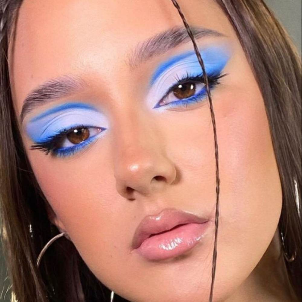 sombras azules ojos cafés