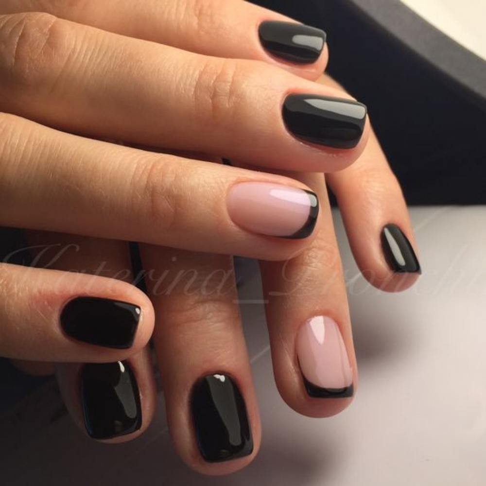 uñas negras otoño