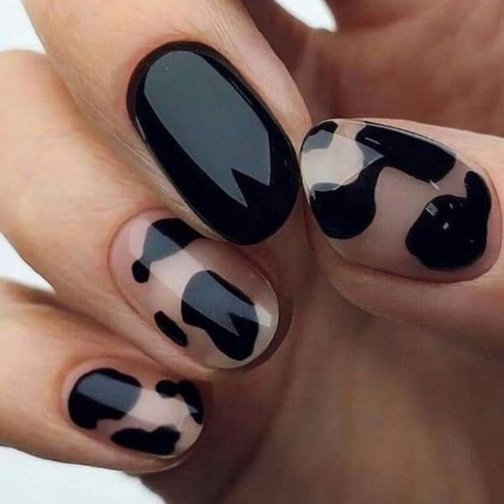 uñas negras otoño