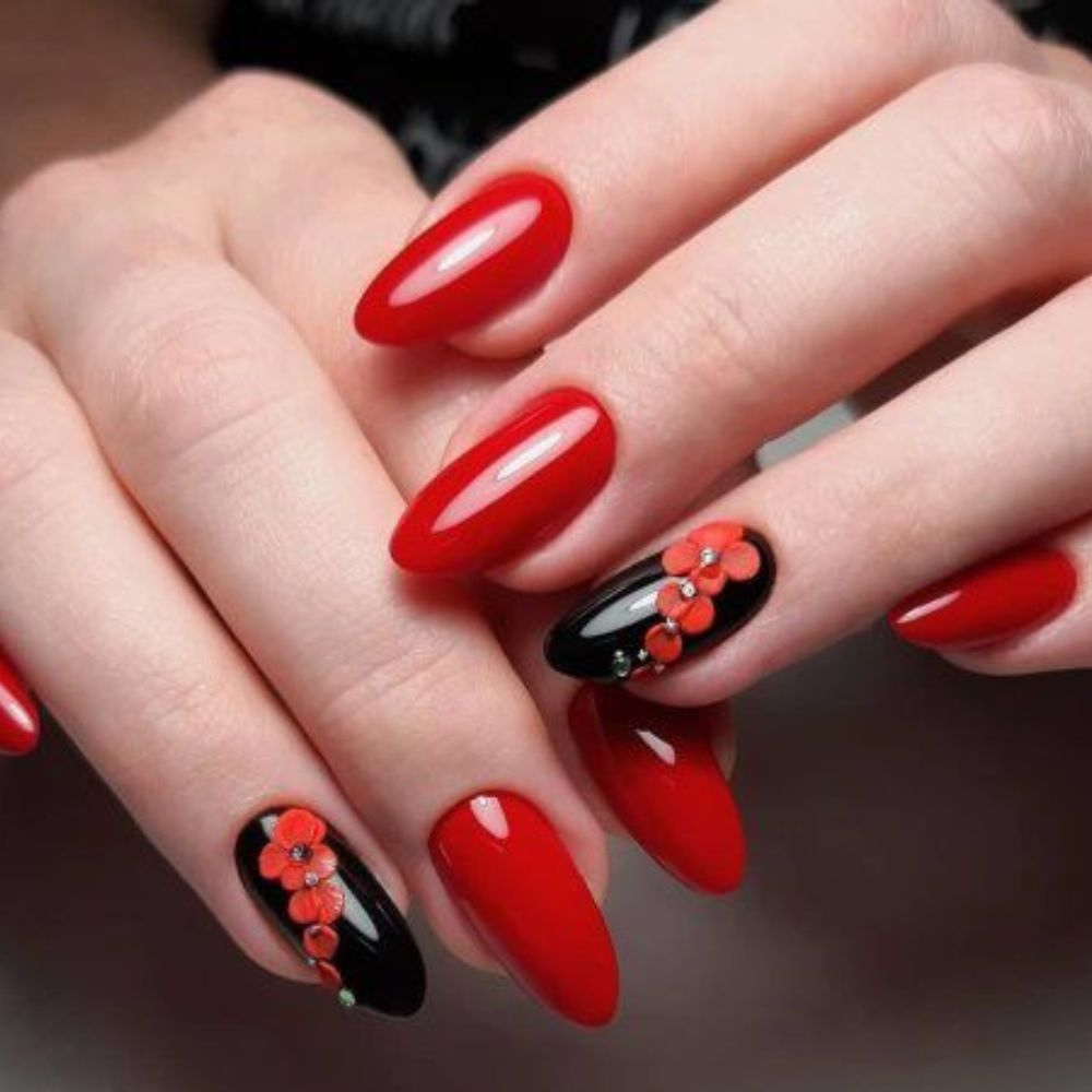 7 formas de llevar uñas rojas para sobresalir en todos lados-tipo españolas