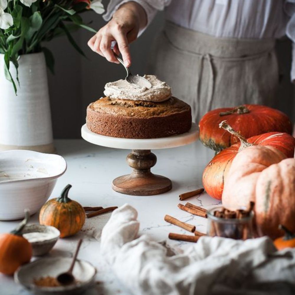 8 recetas sencillas de pasteles caseros que puedes preparar en el otoño- pastel de vainilla