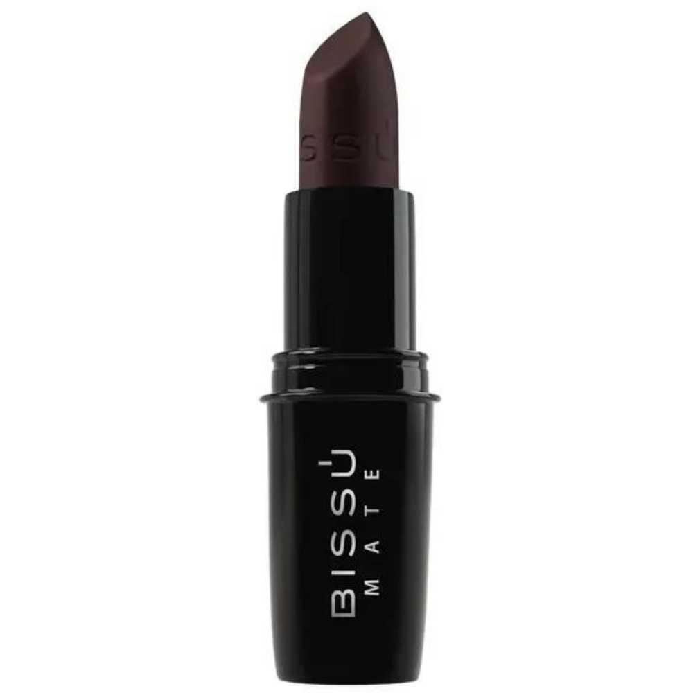 Envase labial matte de marca Bissu en color Yakarta