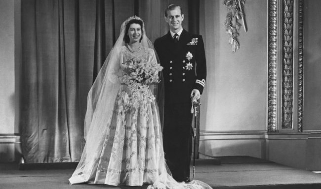 La boda de la Reina Isabel II y Felipe de Edimburgo 