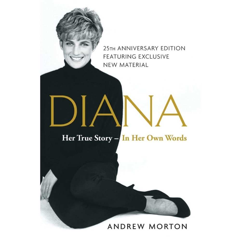 Portada del libro Diana her true story, her own words del periodista Andrew Morton