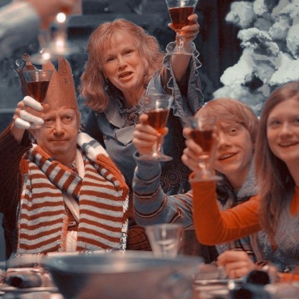 10 ideas para hacer una fiesta de navidad al estilo de Harry Potter- casa de ron 