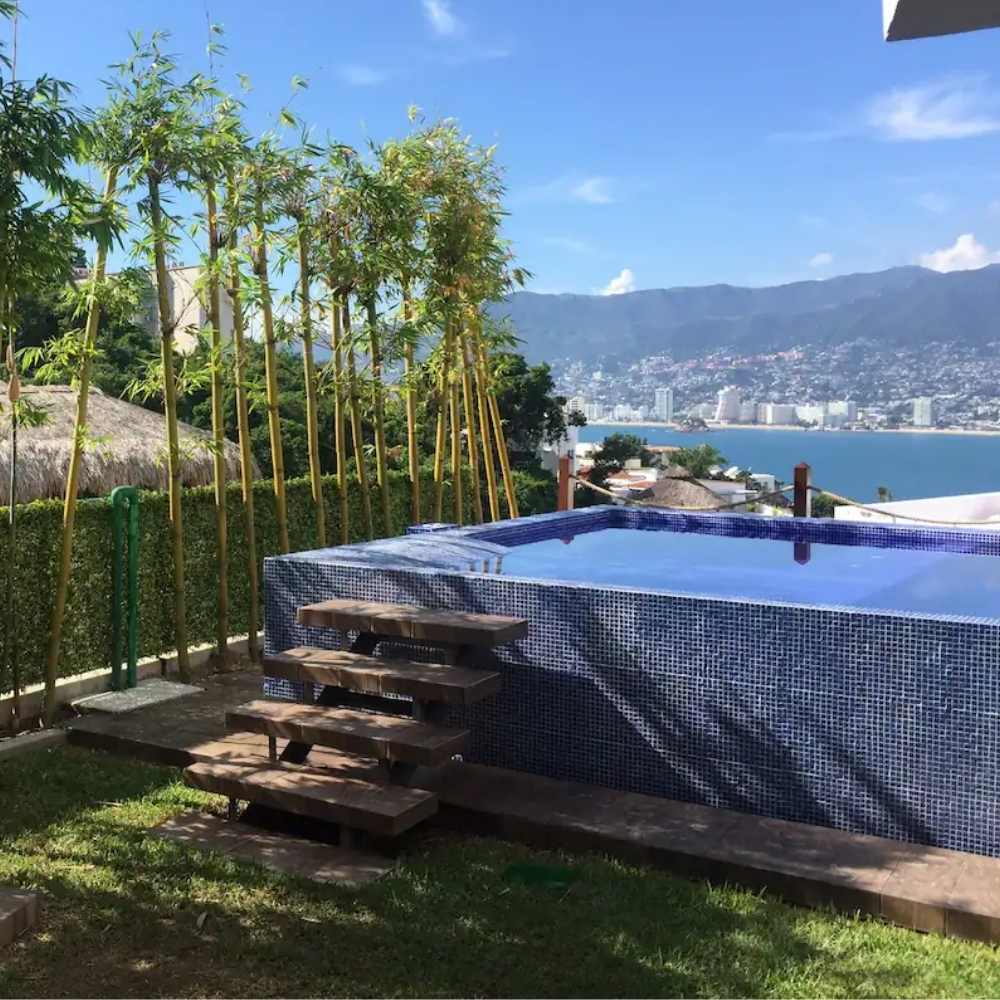 Villa con hermosa vista al puerto de Acapulco Villa en guitarrón como destinos para fuestas patrias