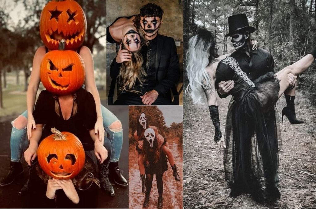 Poses con amigas o con tu pareja de Halloween