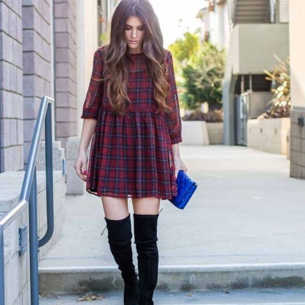 10 ideas de vestidos cortos elegantes para este otoño 7