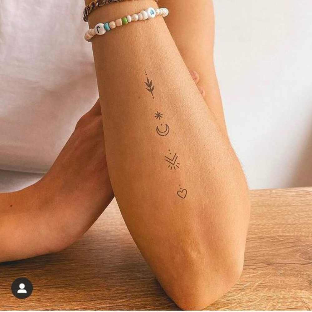 Tatuajes mini super cute para tu cuerpo