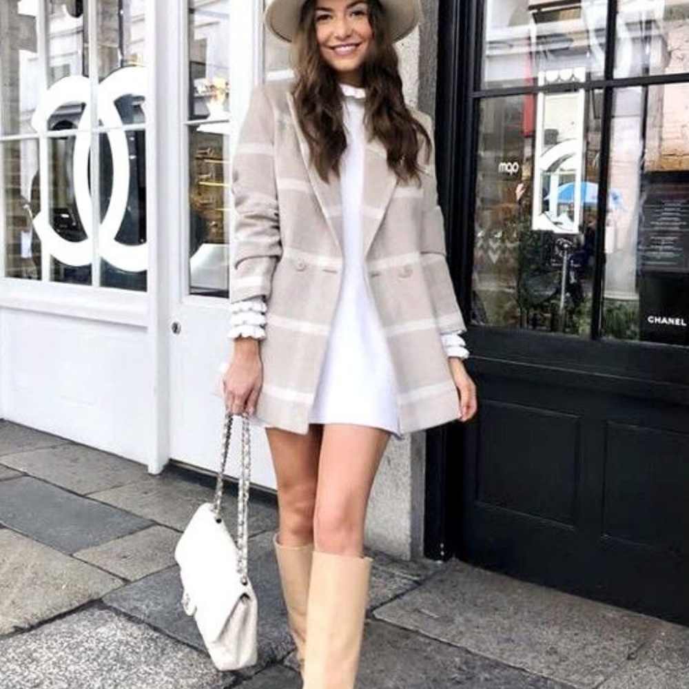 10 ideas de vestidos cortos elegantes para este otoño 9