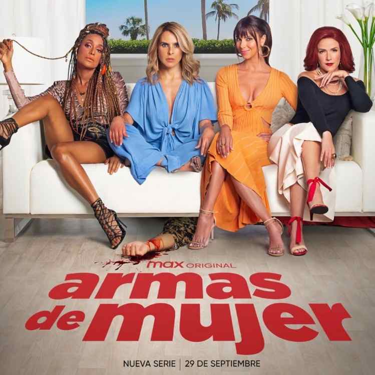 poster oficial de serie Armas de mujer de HBO