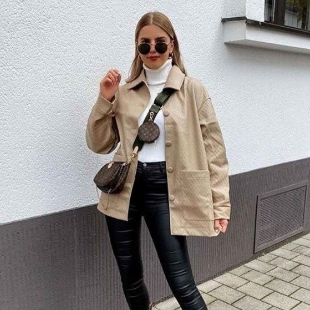 10 outfits otoñales casuales perfectos para usar en la oficina 6
