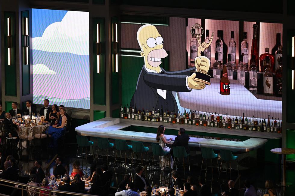 “Los Simpson”, Homero Simpson en los premios 2022 “Los Simpson”, Homero Simpson
