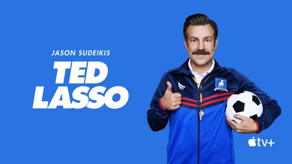 Jason Sudeikis como Ted Lasso mejor actor de comedia Jason Sudeikis como Ted Lasso