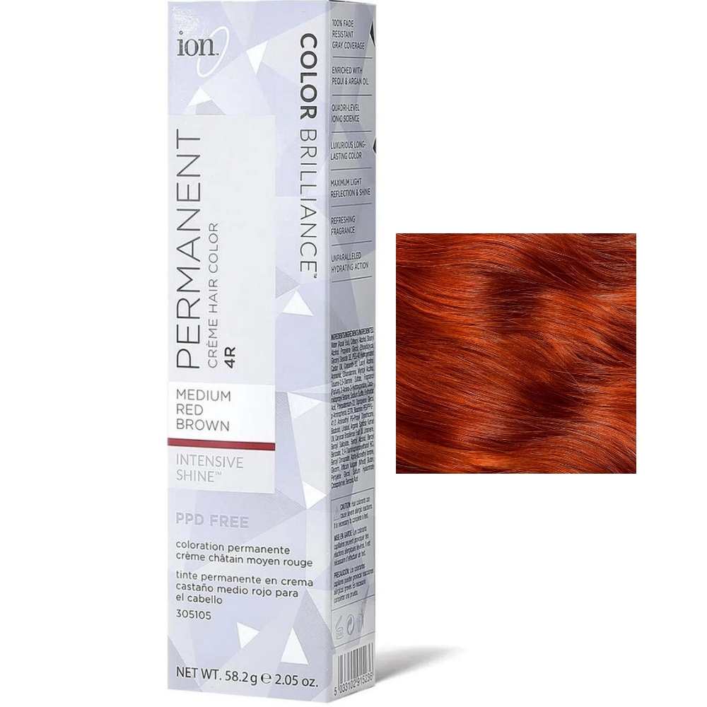 Empaque Tinte Permanente en Crema Ion Color Brilliance