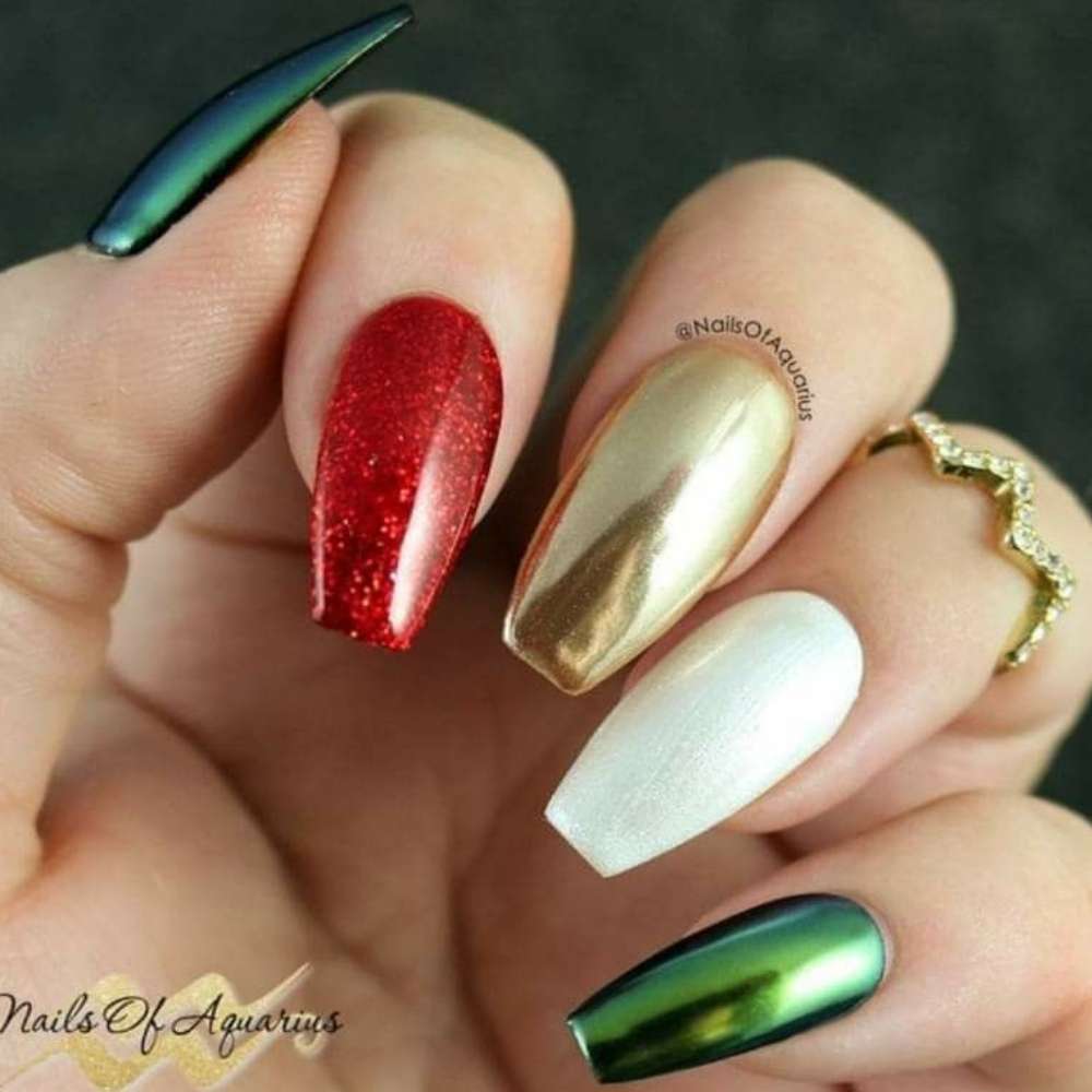 tricolor-10 diseños de uñas elegantes para las Fiestas Patrias
