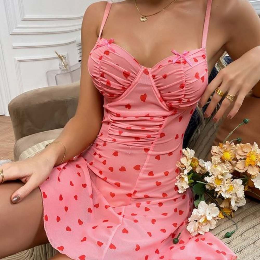 Los mejores outfits con estampados de corazones