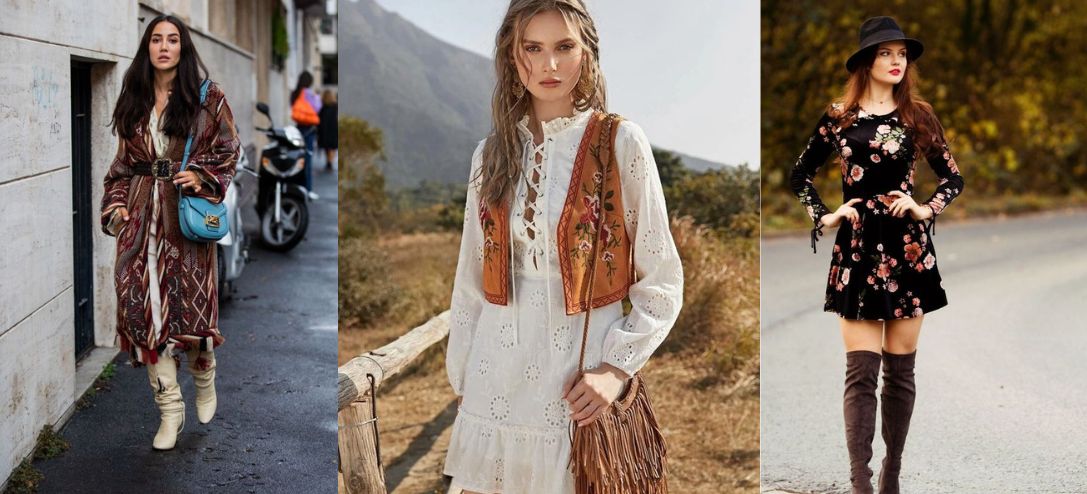 28 Atuendos con inspiración boho para dominar el otoño con estilo