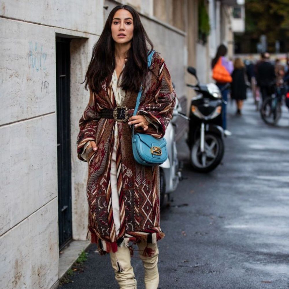 7 ideas de lucir el estilo bohemio en este otoño - vestido hippie 