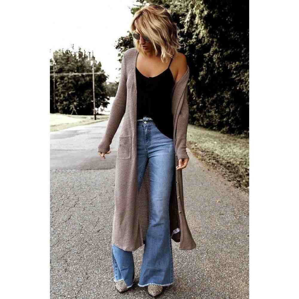 Pantalones acampanados sales de vestir mujer