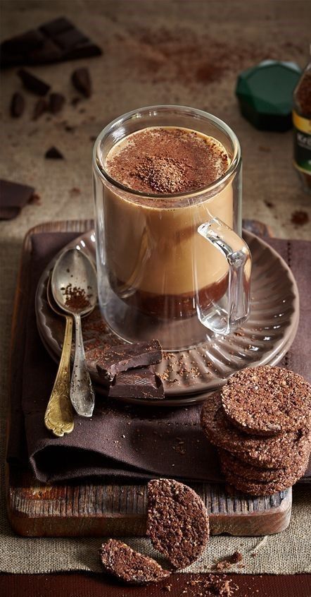 Café con chocolate y especias