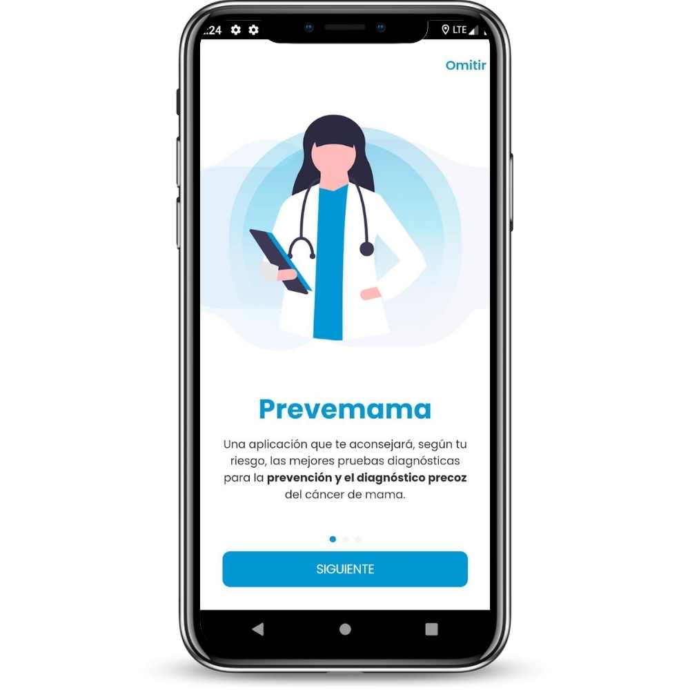 Aplicación prevemama disponible en Google play