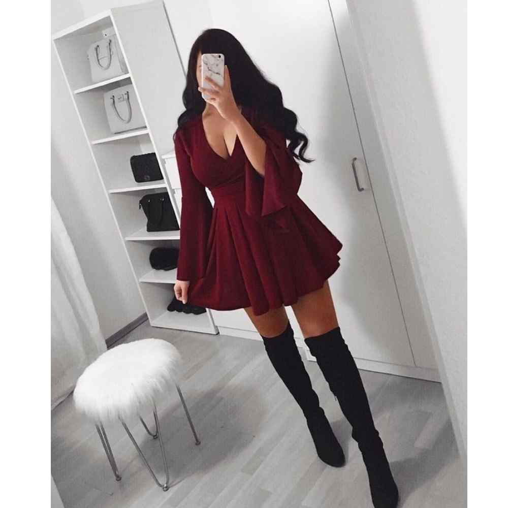 10 outfits con botas negras largas que puedes combinar con vestido | Mujer  de 10