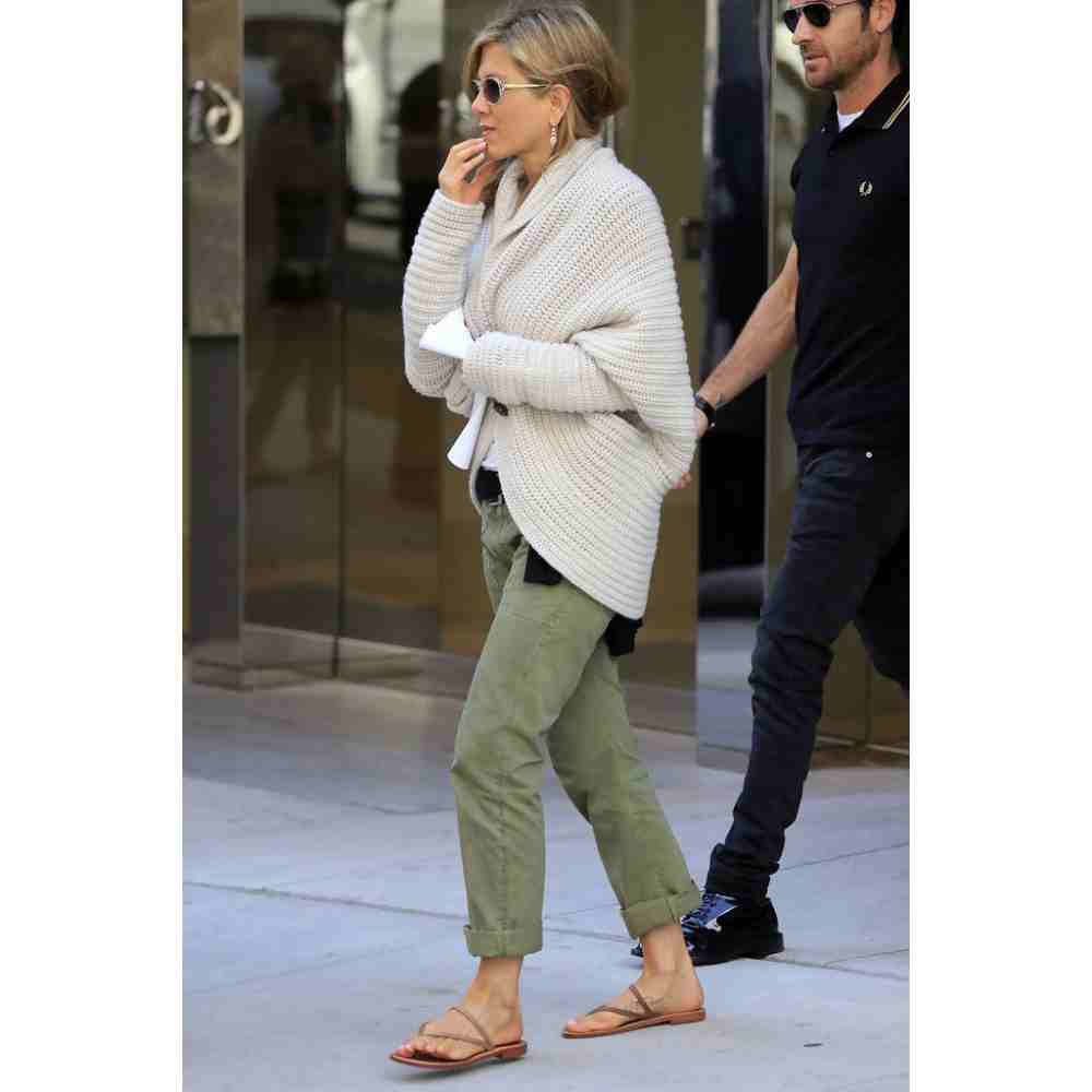 Cardigan oversize tejido Outfit boho con cardigan tejido oversize