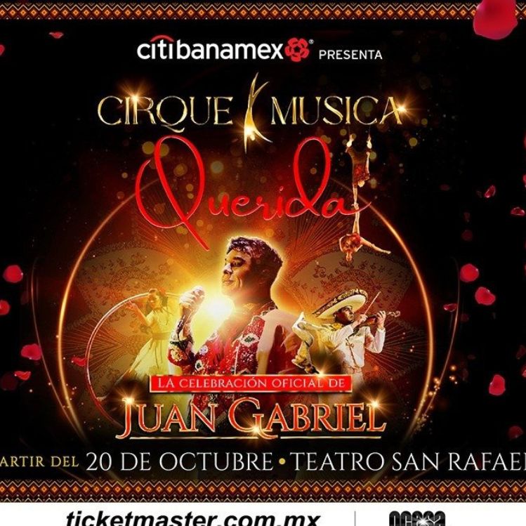 Cirque Música Querida: el show oficial de Juan Gabriel que te sorprenderá