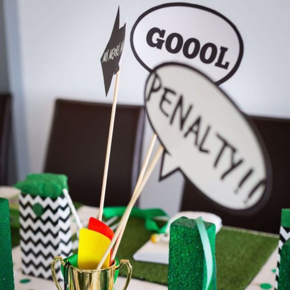 10 ideas creativas para decorar tu casa para un partido de Fútbol