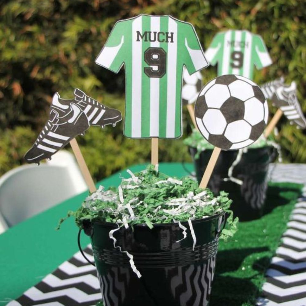 10 ideas creativas para decorar tu casa para un partido de Fútbol