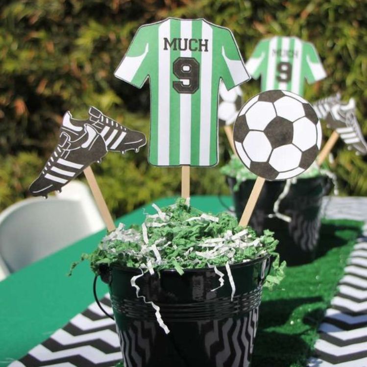 10 ideas creativas para decorar tu casa para un partido de Fútbol