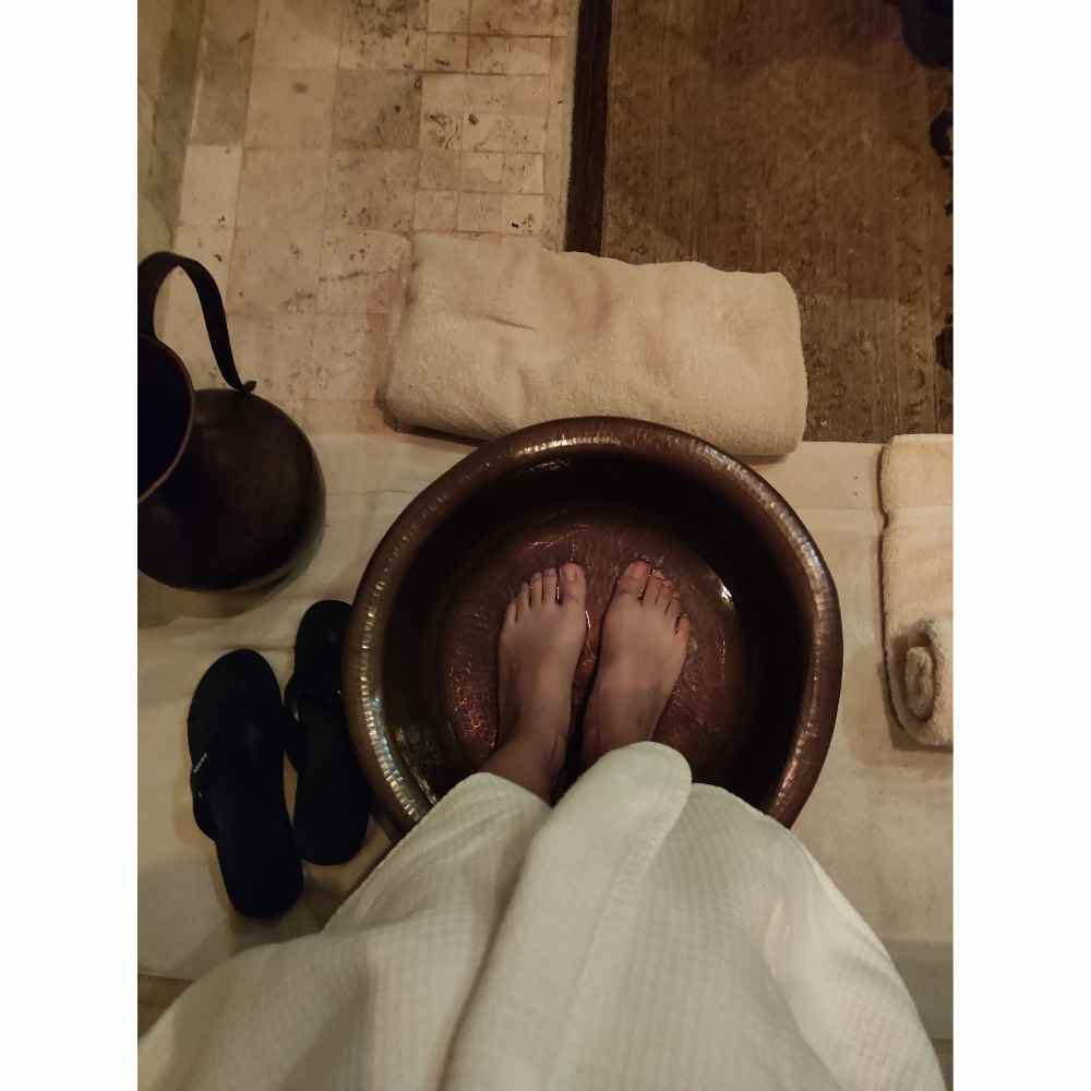 Masaje de pies en Sense Spa