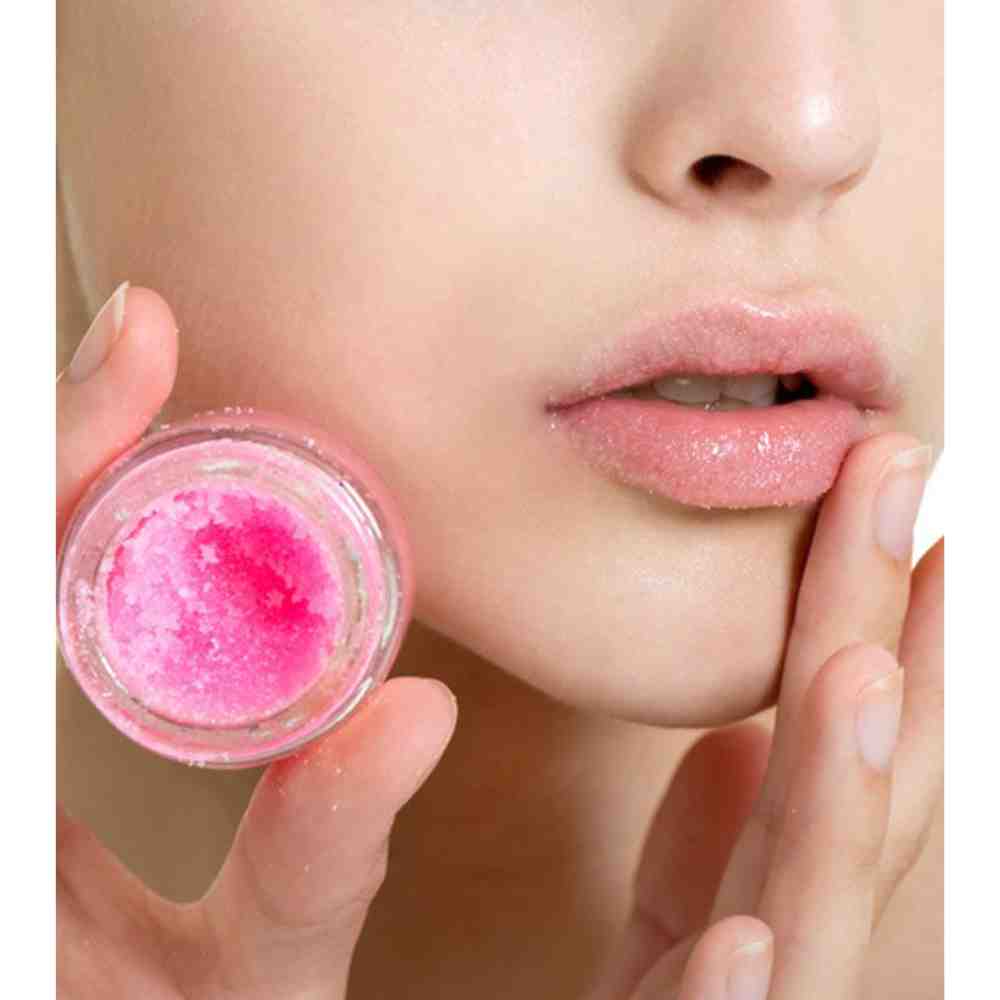 exfoliante natural para labios resecos