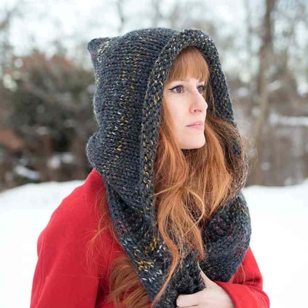  gorritos con cabello largo y fleco recto