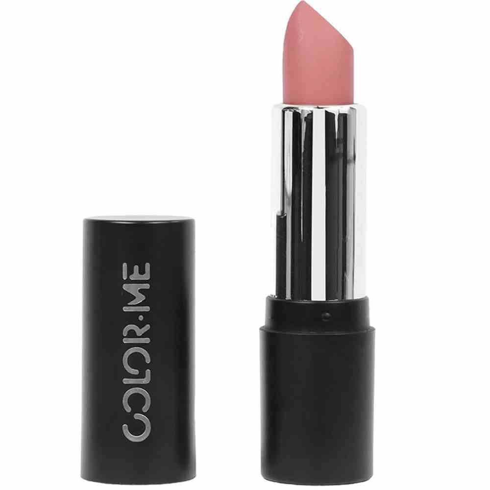 Labial económico nude color rosa marca Color me de Miniso