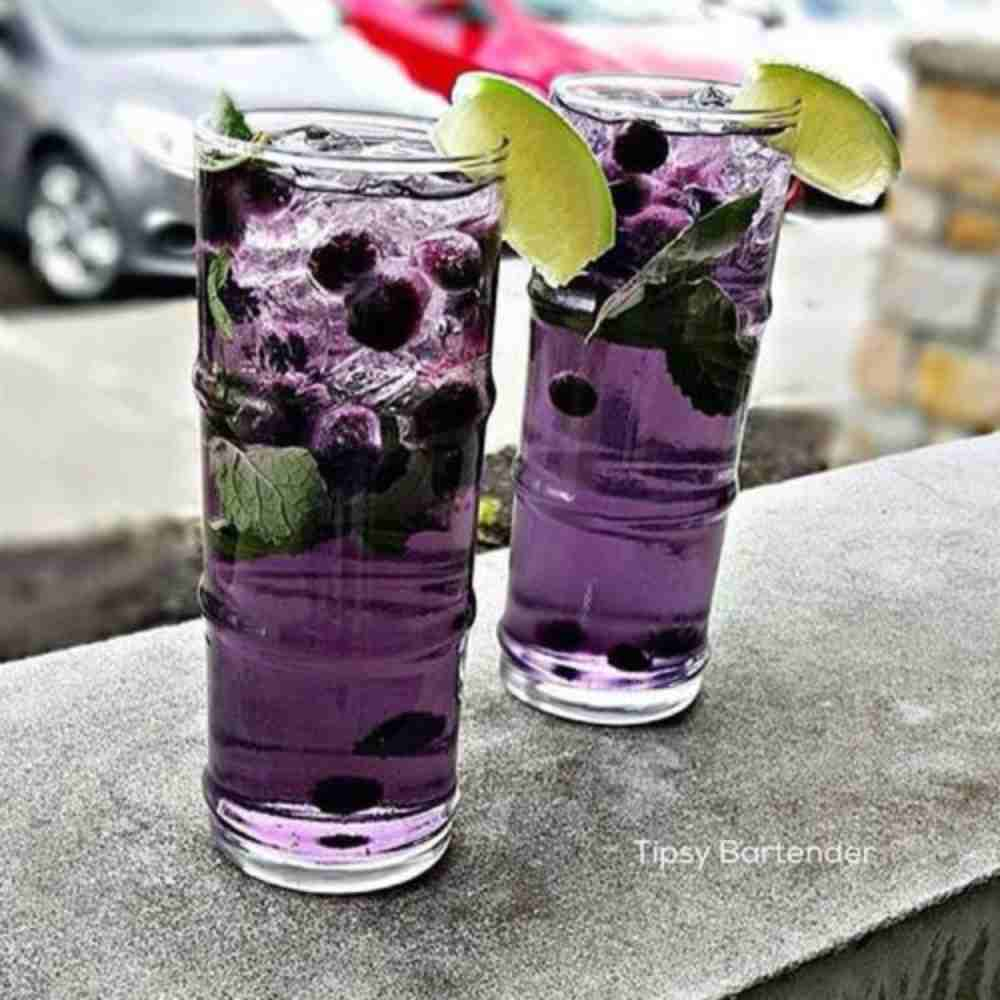 Mojito de lavanda morado