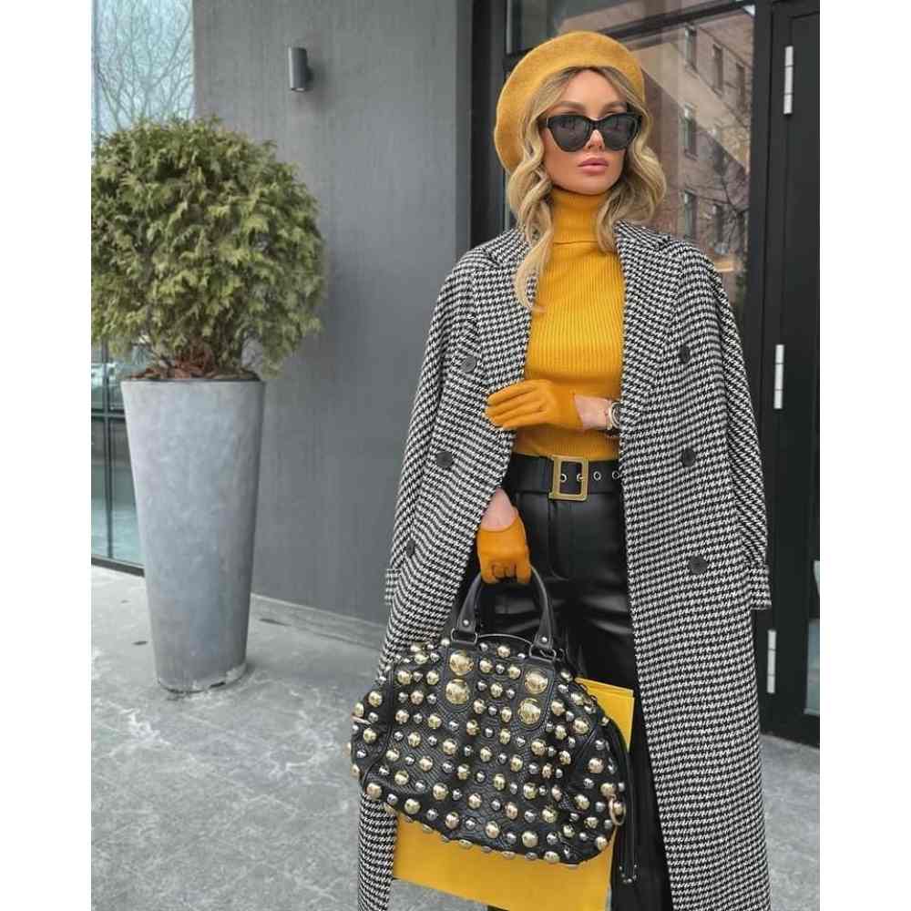 outfit-amarillo-gabardina-tweed | Mujer de 10