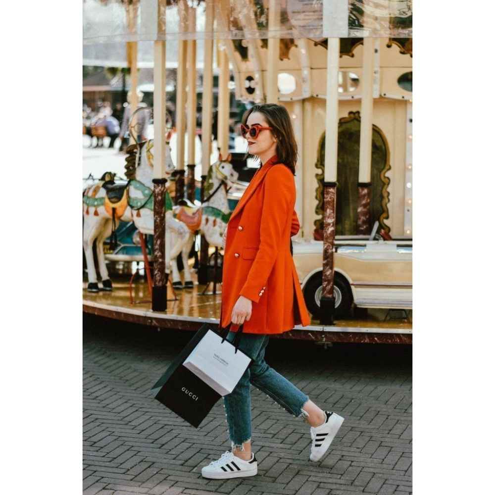 outfit-blazer-naranja | Mujer de 10