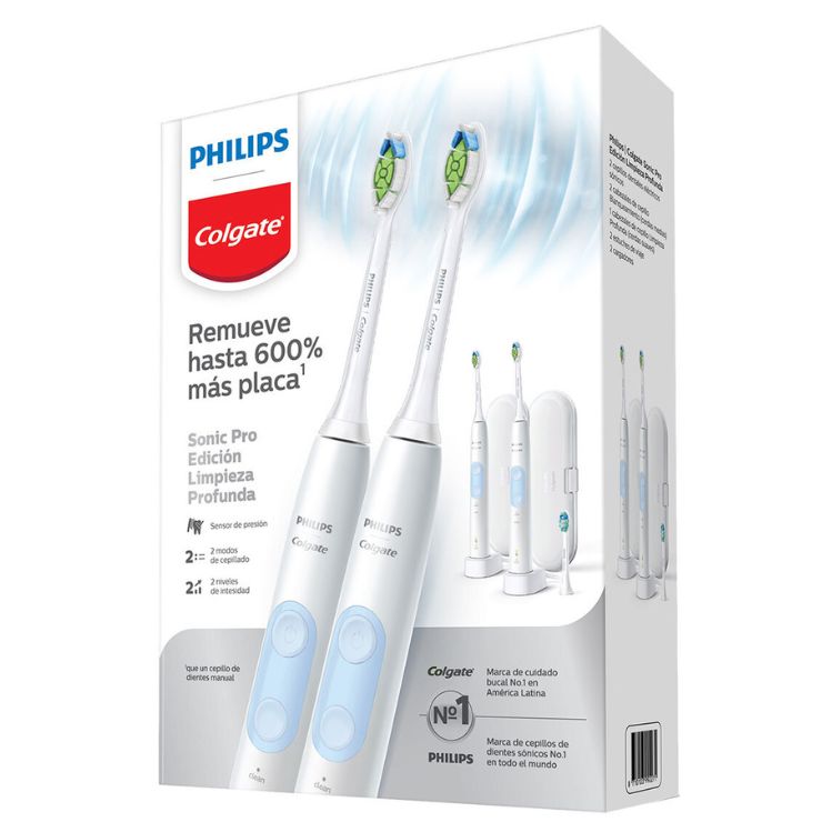 Gana un paquete de cepillos eléctricos Philips Colgate Sonic Pro Edición Limpieza Profunda
