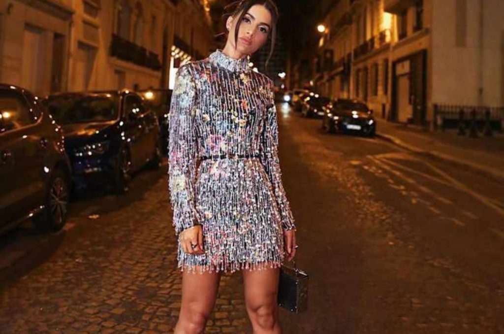 Vestidos cortos de lentejuelas