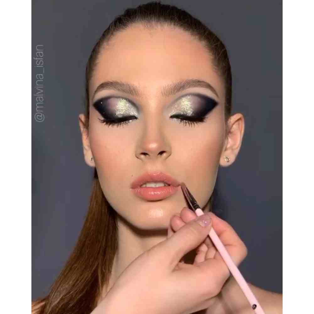 maquillaje de noche para año nuevo