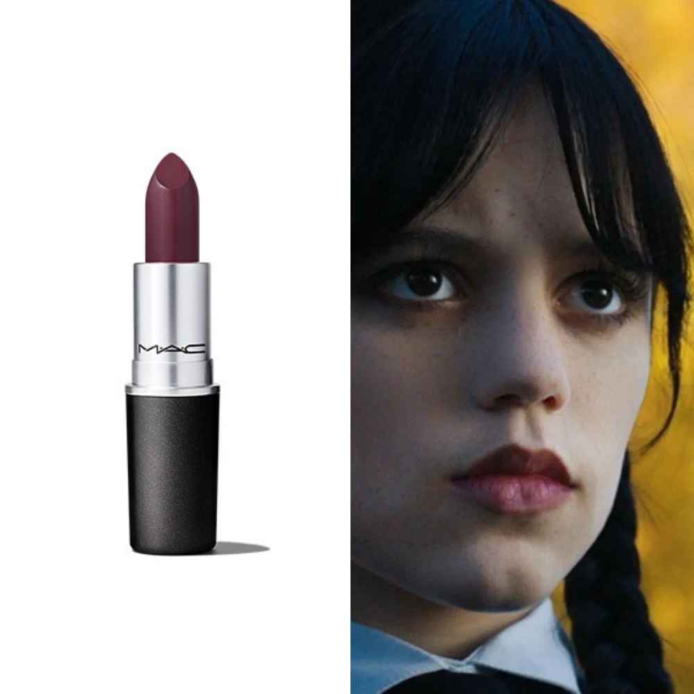 5 labiales que puedes usar para lograr el maquillaje de Merlina Addams 0