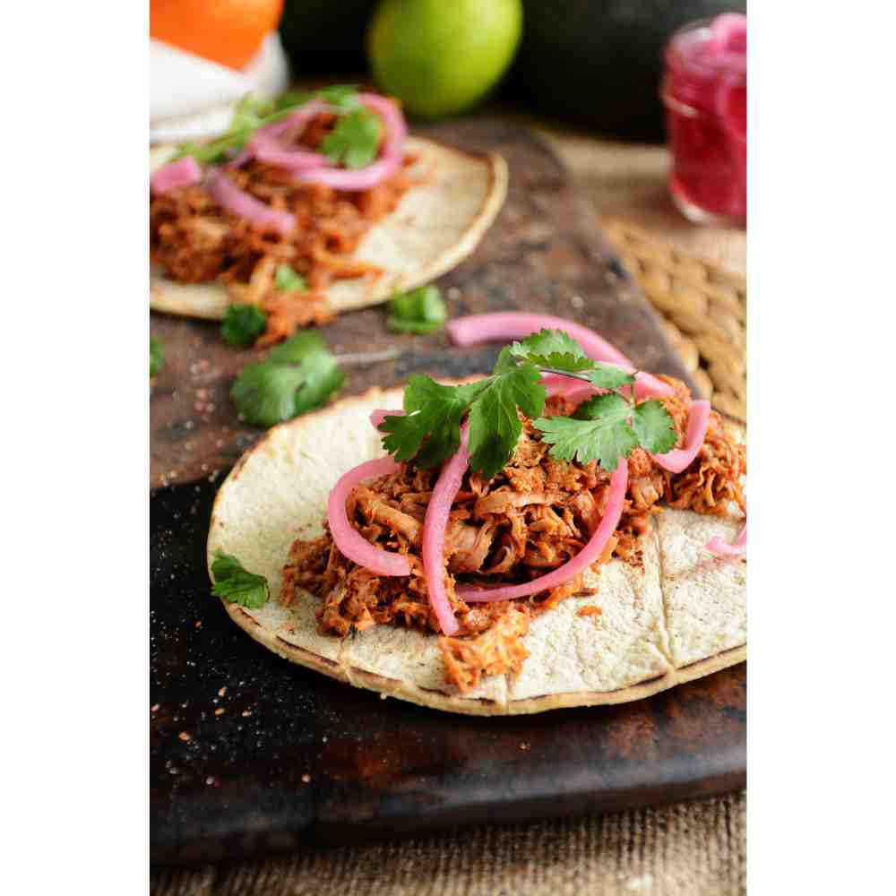Tacos de pierna con salsa roja ideas de recalentado con pierna adobada de cerdo